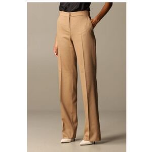Max Mara pleated 100% Wool trouser pants 14